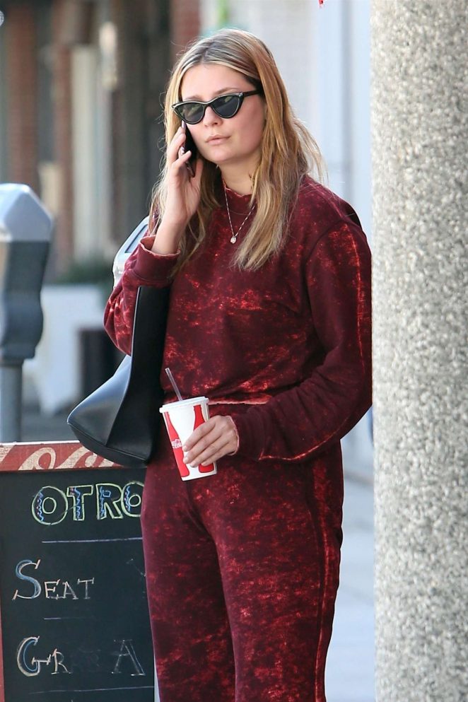 Mischa Barton out in Beverly Hills