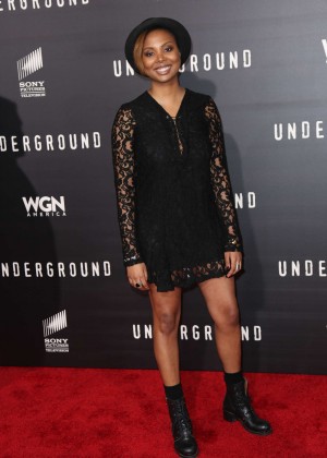 Misha Green - 'Underground' Premiere in LA