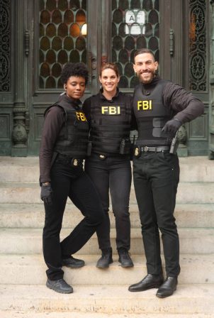 Missy Peregrym - On set of the 'FBI.' in New York