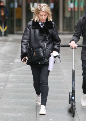Mollie King at BBC studios in London