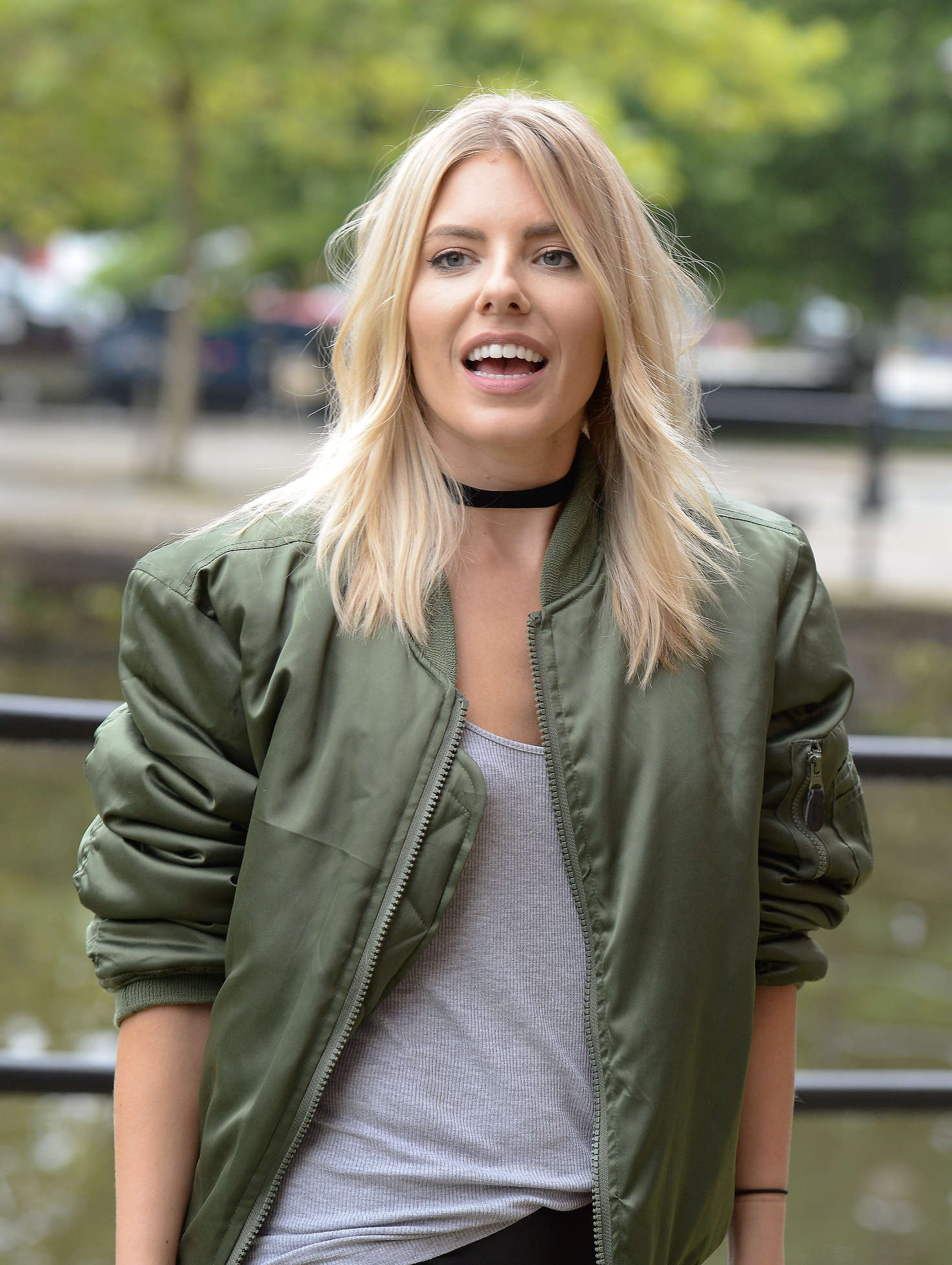 Mollie King in Leather -05 | GotCeleb