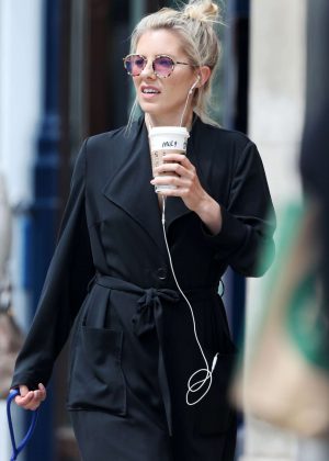 Mollie King out and about in London