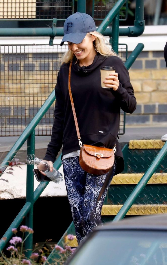 Mollie King out in London