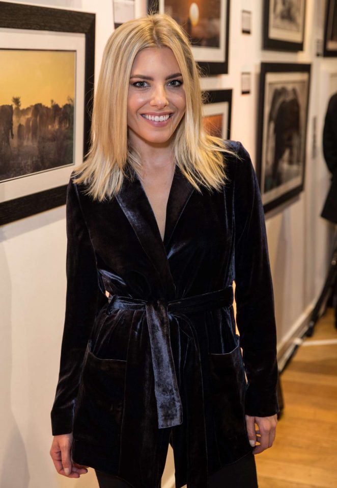 Mollie King - 'Remembering Elephants' Private View in London