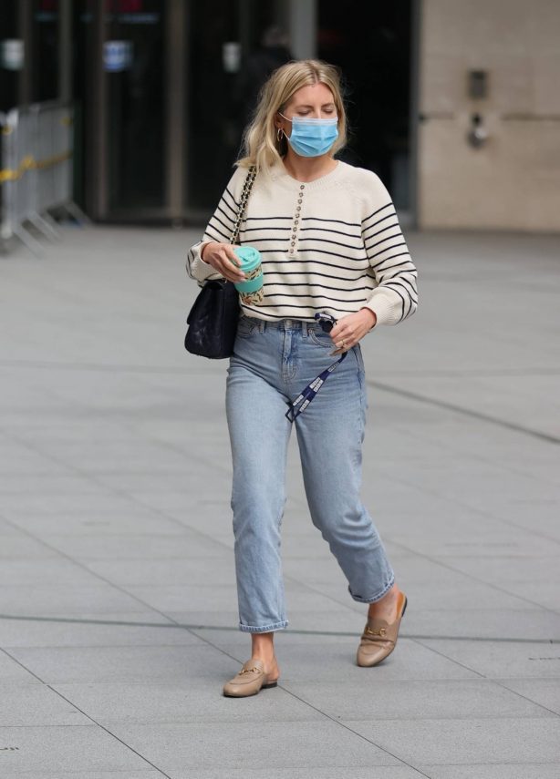 Mollie King - Seen at BBC studios in London