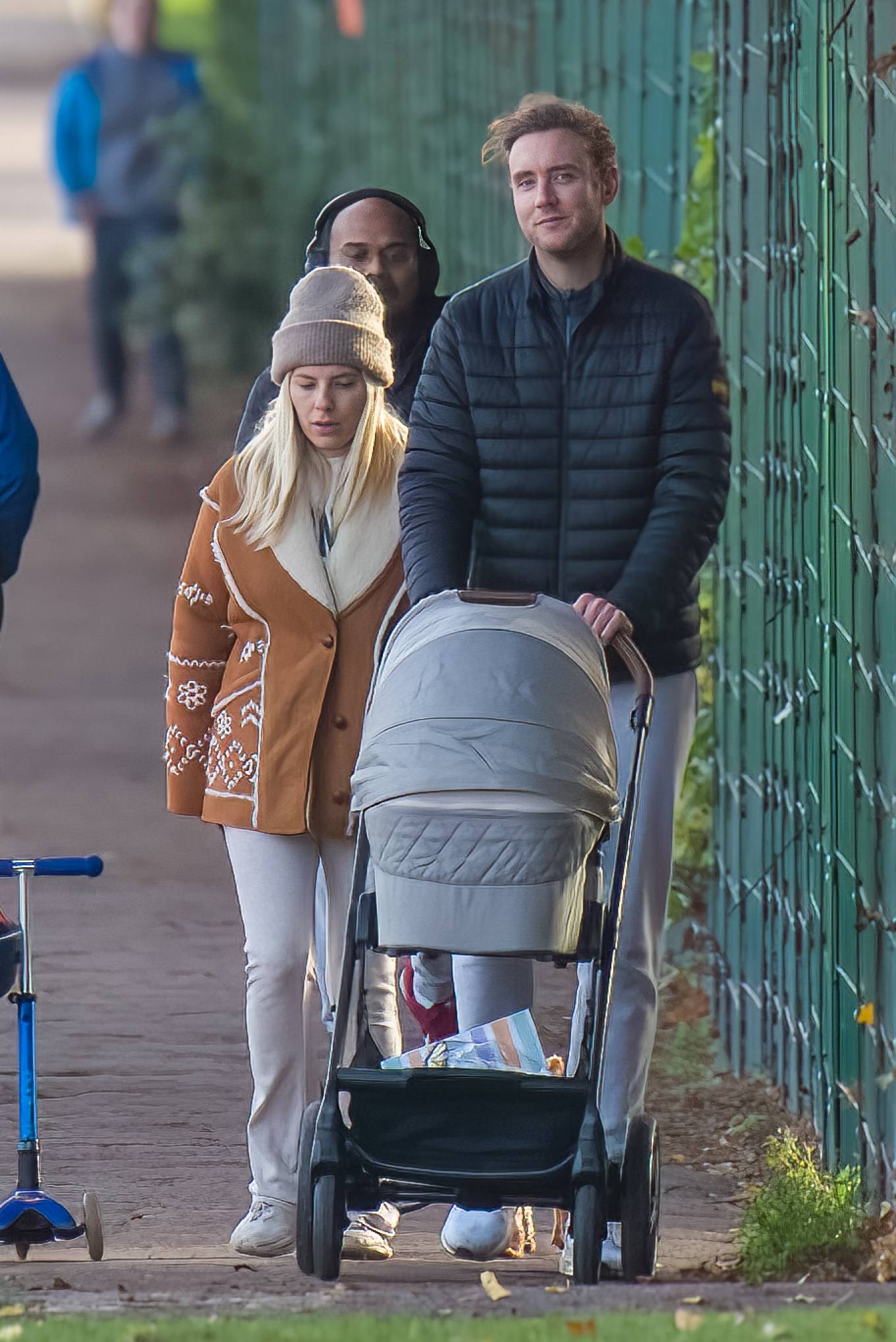 Mollie King - With Stuart Broad out in London