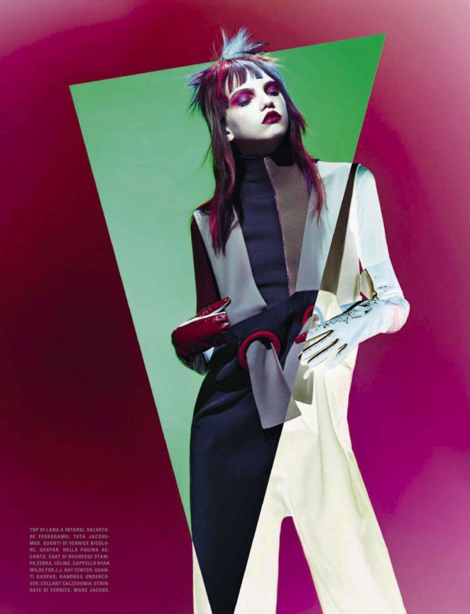 Molly Bair - Vogue Italy Magazine (September 2015)