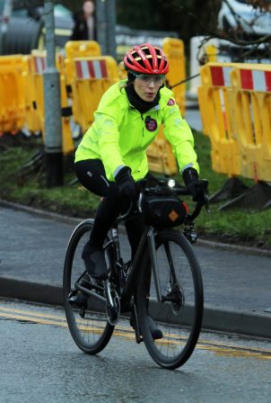 Molly King - Day 2 of her 500K 5 day Cycle Ride in aid of Red Nose Day