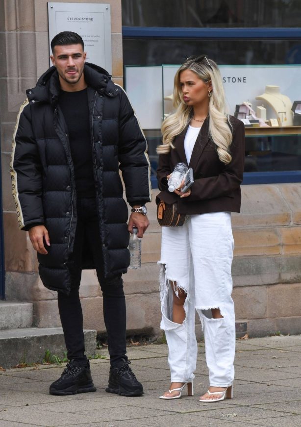Molly-Mae Hague and Tommy Fury - Seen while out in Cheshire