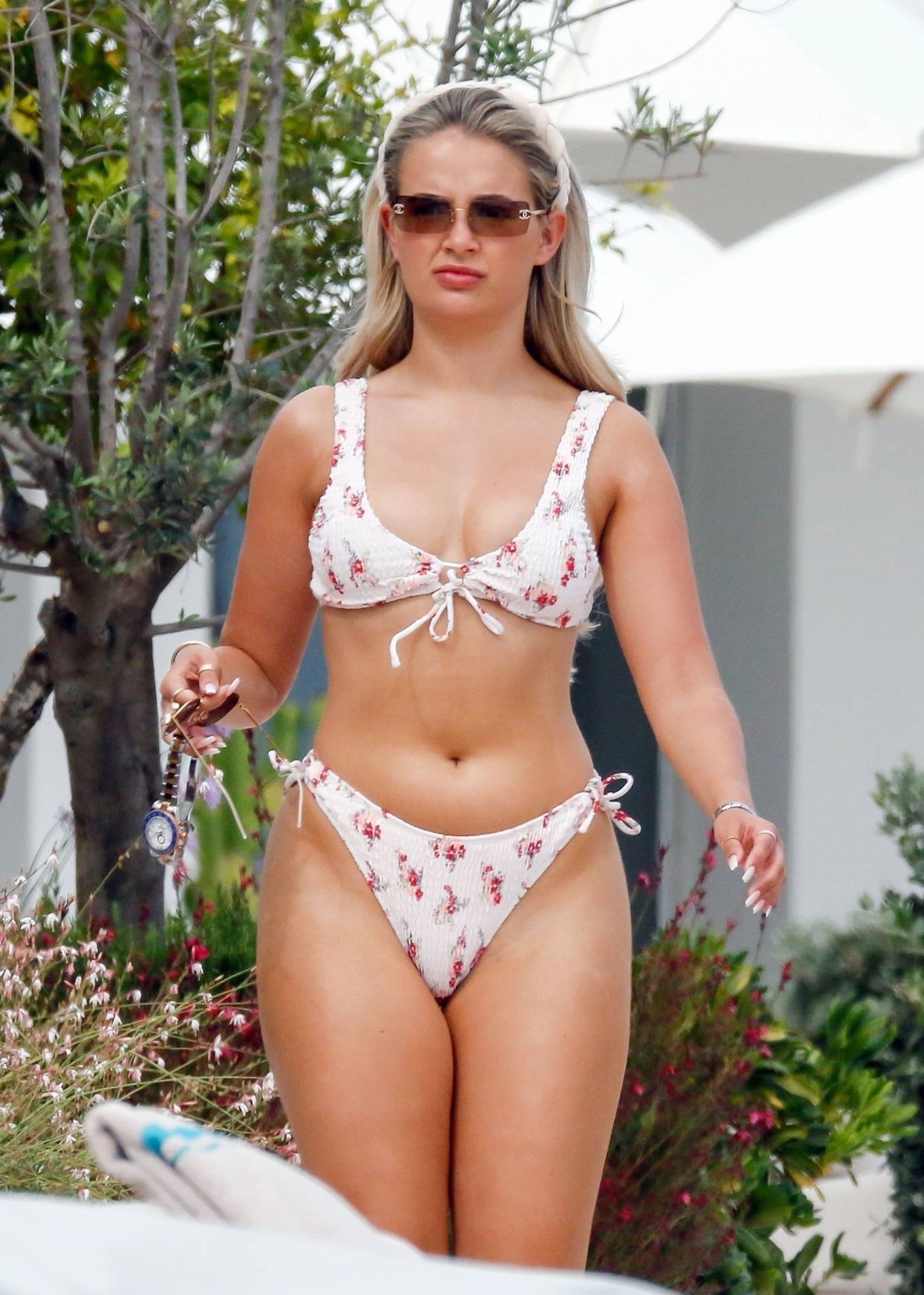 Molly Mae Hague in Bikini on holiday in Ibiza. 