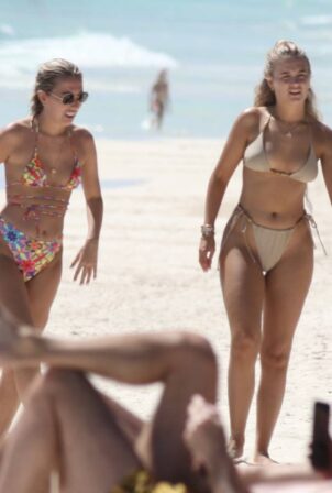 Molly-Mae Hague - Spotted on the beach in a bikini in Tulum