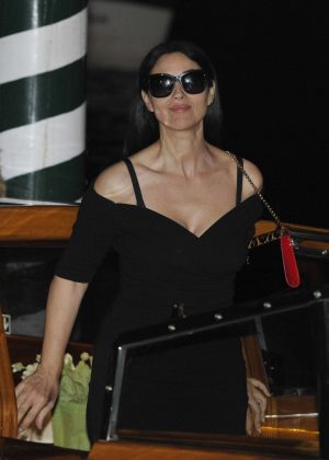 Monica Bellucci - Arrives in Venice for the 73rd Venice Film Festival