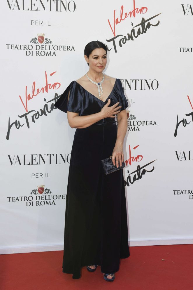 Monica Bellucci - 'La Traviata' Premiere in Rome