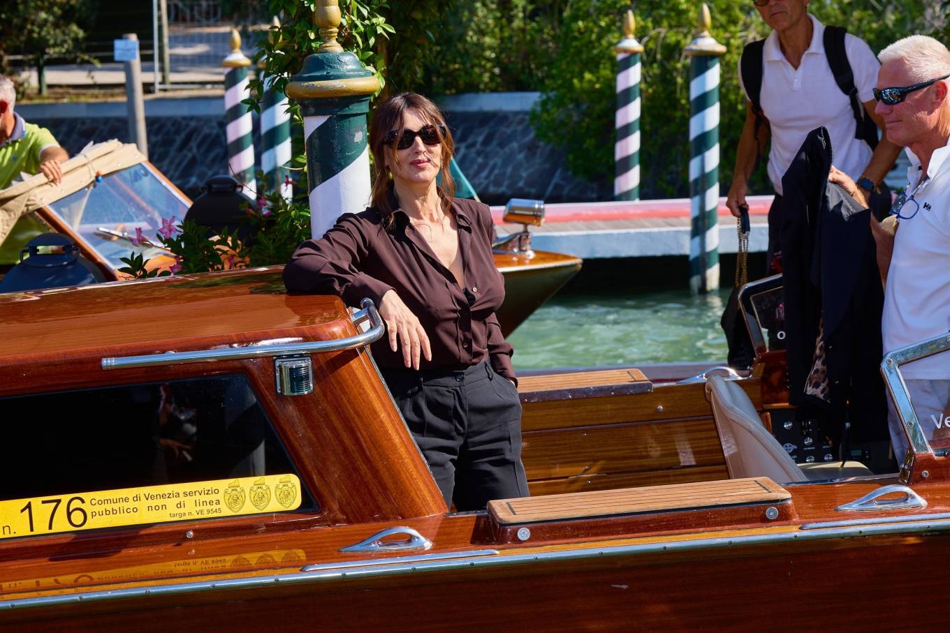 Monica Bellucci 2022 : Monica Bellucci – Leaves Hotel Excelsior in Venice-07
