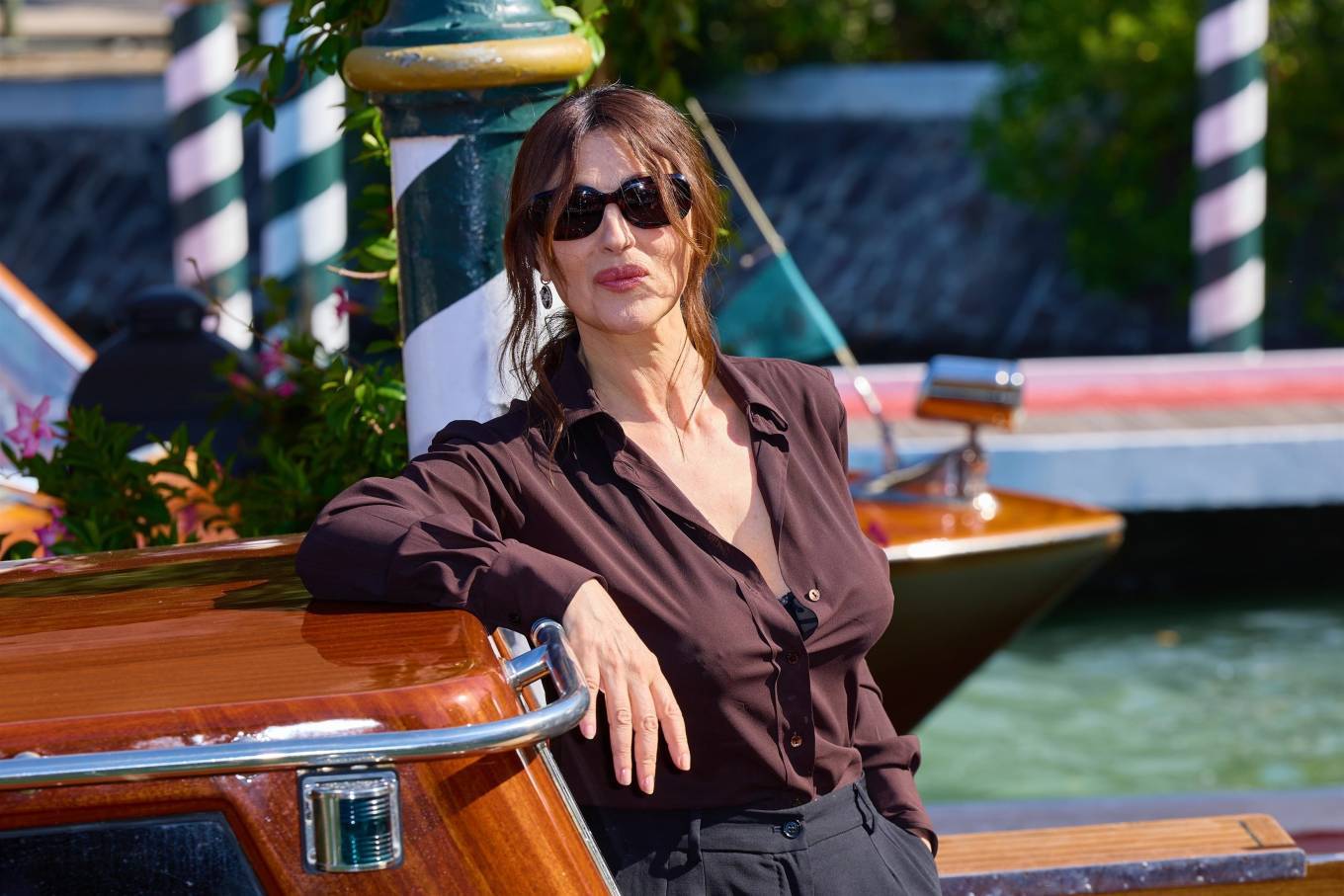 Monica Bellucci 2022 : Monica Bellucci – Leaves Hotel Excelsior in Venice-09