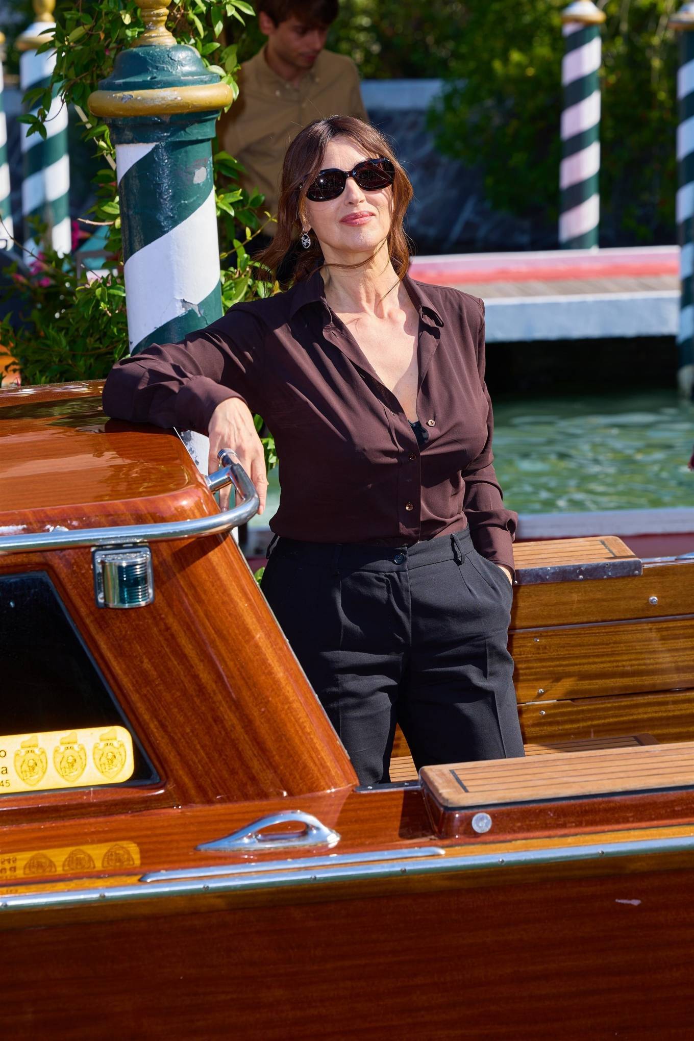 Monica Bellucci 2022 : Monica Bellucci – Leaves Hotel Excelsior in Venice-10