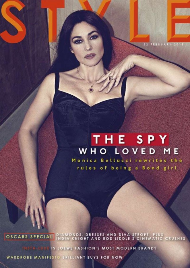 Monica Bellucci - Sunday Times Style Cover (February 2015)
