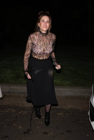 Monica Lewinsky - Arriving at Pre-Oscars WME Party