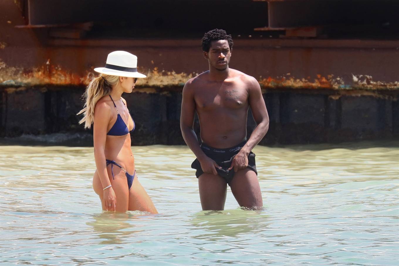 Montana Brown – In a bikini on the beach in Cannes