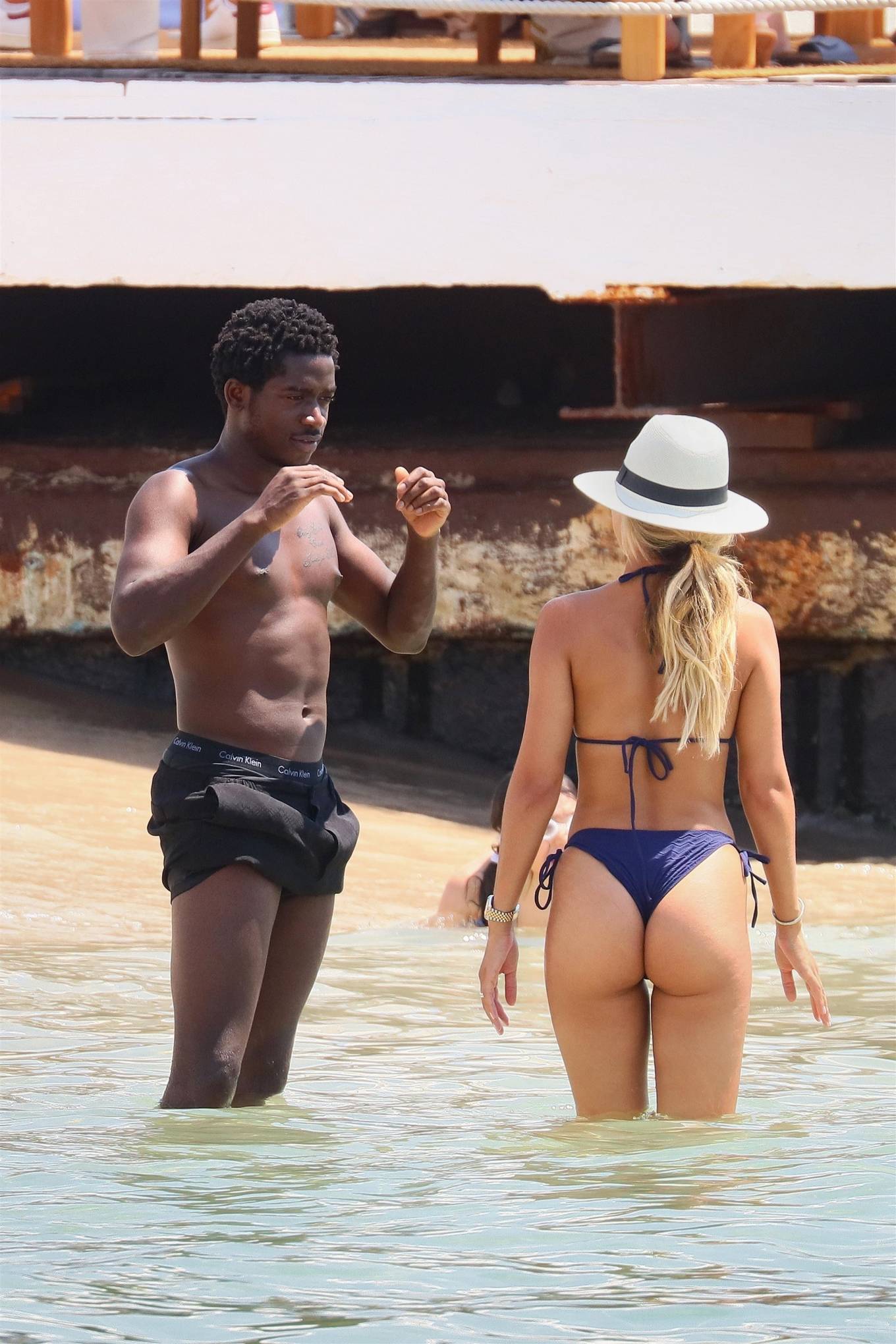 Montana Brown – In a bikini on the beach in Cannes