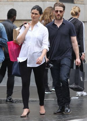 Morena Baccarin and Ben McKenzie out in New York City