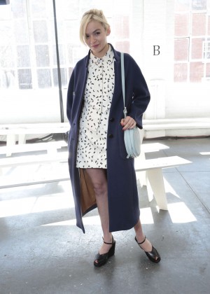 Morgan Saylor - Tanya Taylor Fashion Show 2015 in NY