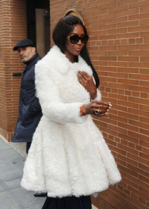Naomi Campbell Arrives to The View in New York City