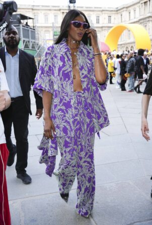 Naomi Campbell - Louis Vuitton S-S 2023 Menswear Fashion Show in Paris