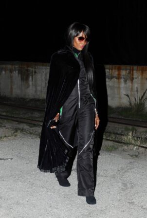 Naomi Campbell - Night out in Los Angeles