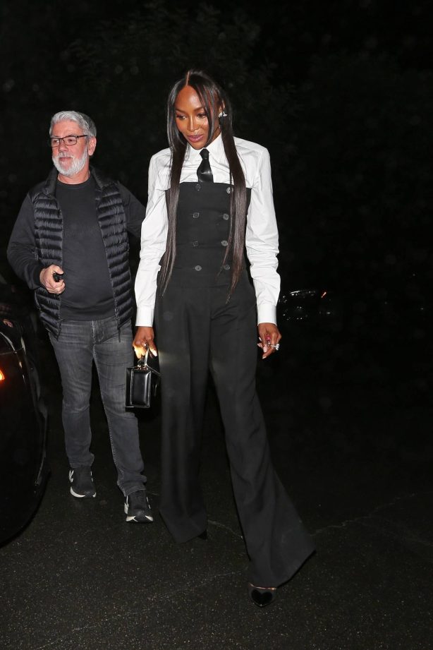 Naomi Campbell - Seen after celebrating Jimmy Iovine’s 70th birthday bash in LA