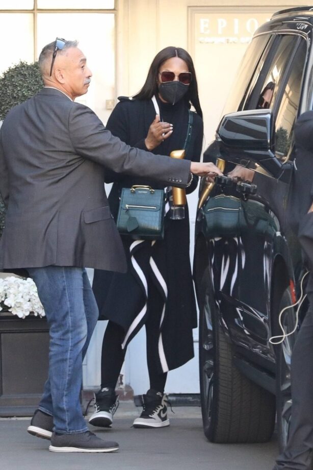 Naomi Campbell - Seen at Epione spa in Beverly Hills