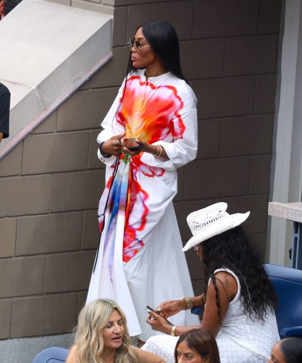 Naomi Campbell - Seen going to Carlos Alcaraz's game in New York City