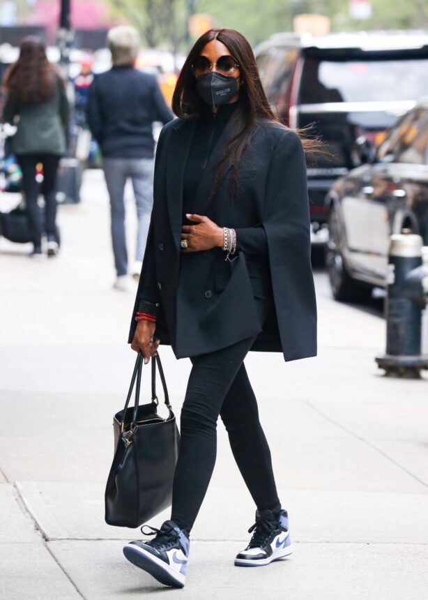 Naomi Campbell - Steps out and about in New York