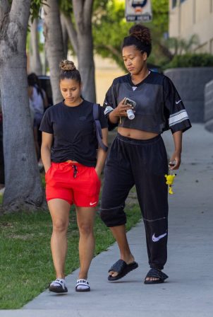 Naomi Osaka - Seen while out in Los Angeles