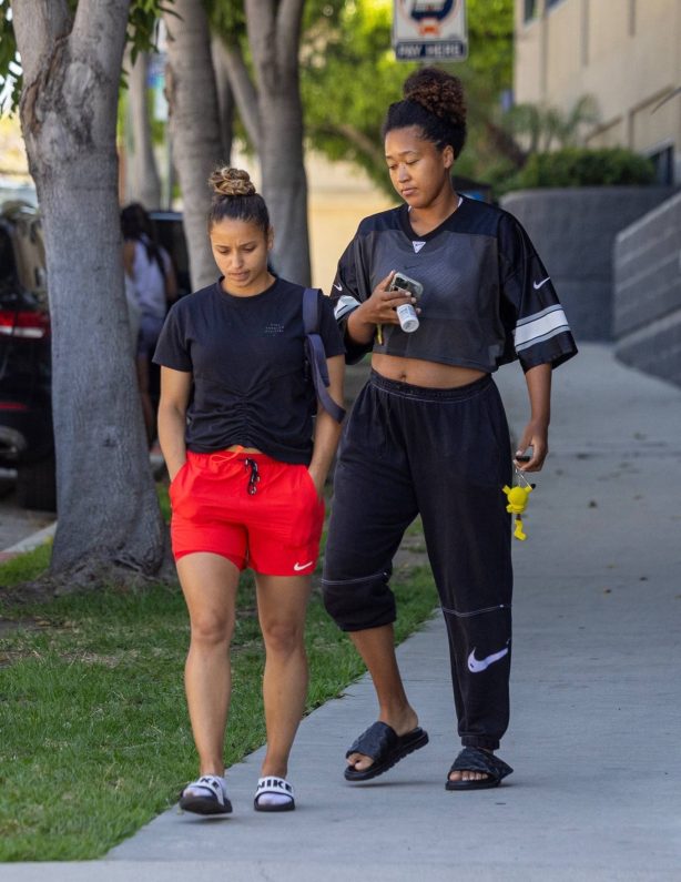 Naomi Osaka - Seen while out in Los Angeles