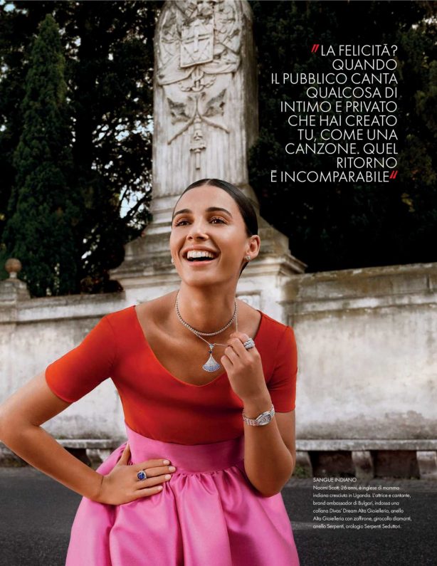 Naomi Scott - Elle Magazine (Italia – March 2020 issue)