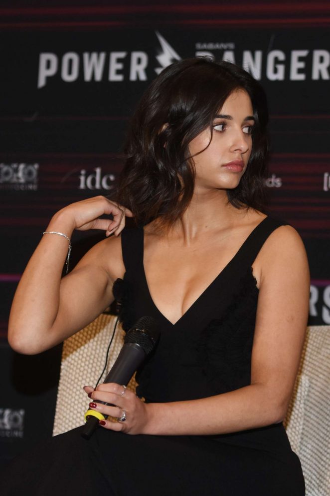 Naomi Scott - 'Power Rangers' Press Conference in Mexico City
