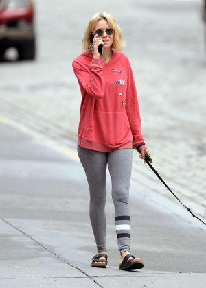 Naomi Watts chatting on her cellphone in New York