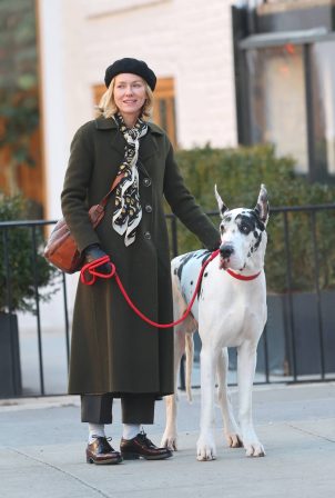 Naomi Watts - On set for 'The Friend' with Great Dane Bing in New York
