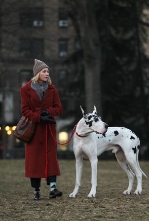 Naomi Watts - On set for upcoming movie 'The Friend' in New York