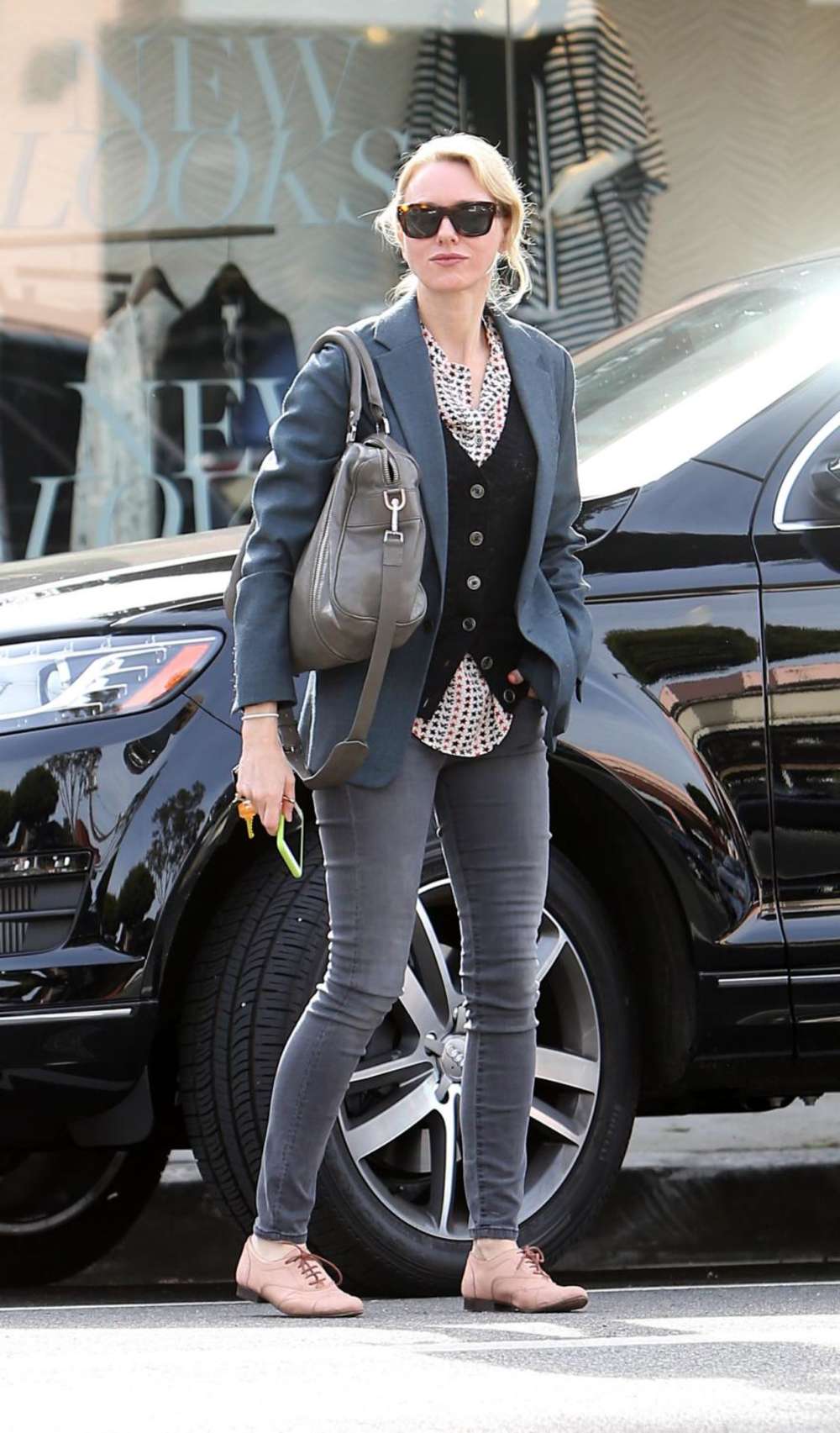 Naomi Watts in Tight Jeans Out in Los Angeles