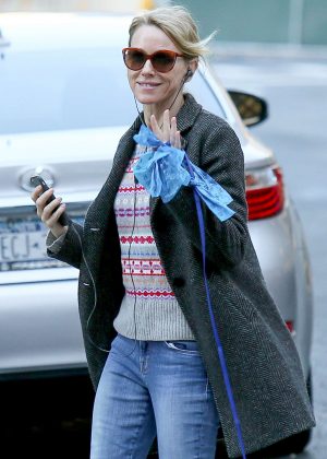 Naomi Watts out and about in NY