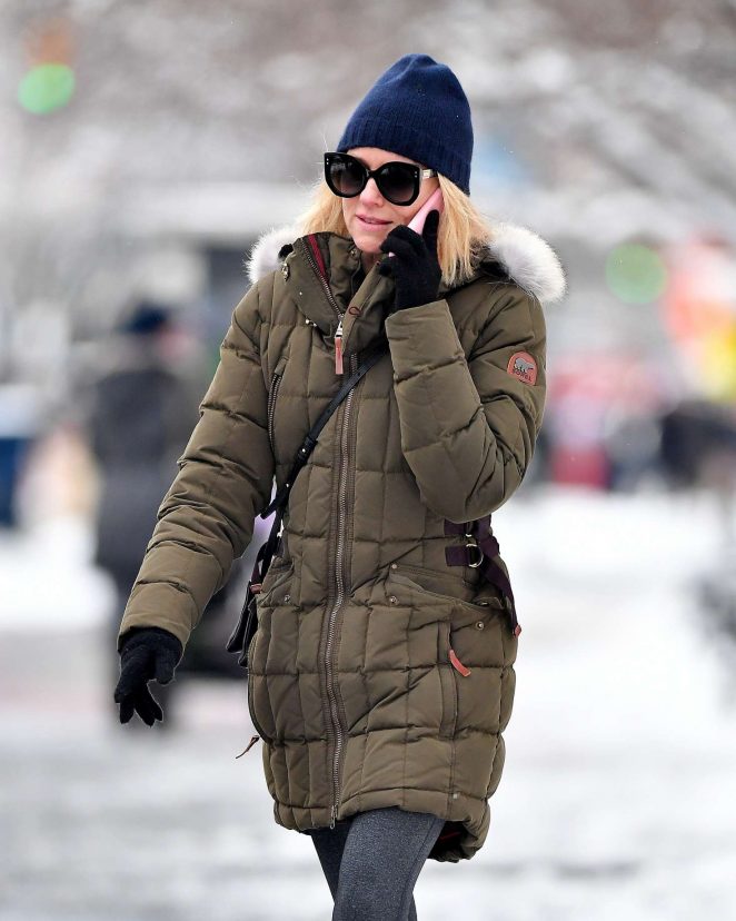 Naomi Watts out in New York City