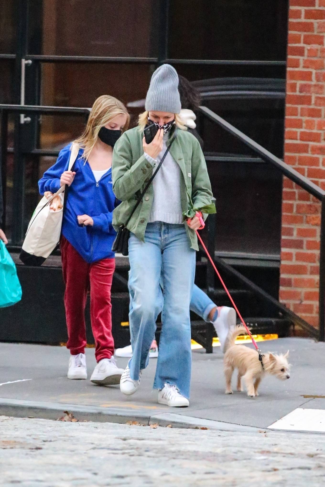 Naomi Watts 2020 : Naomi Watts – Out in New York with her kids-11