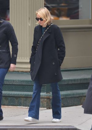 Naomi Watts out in New York