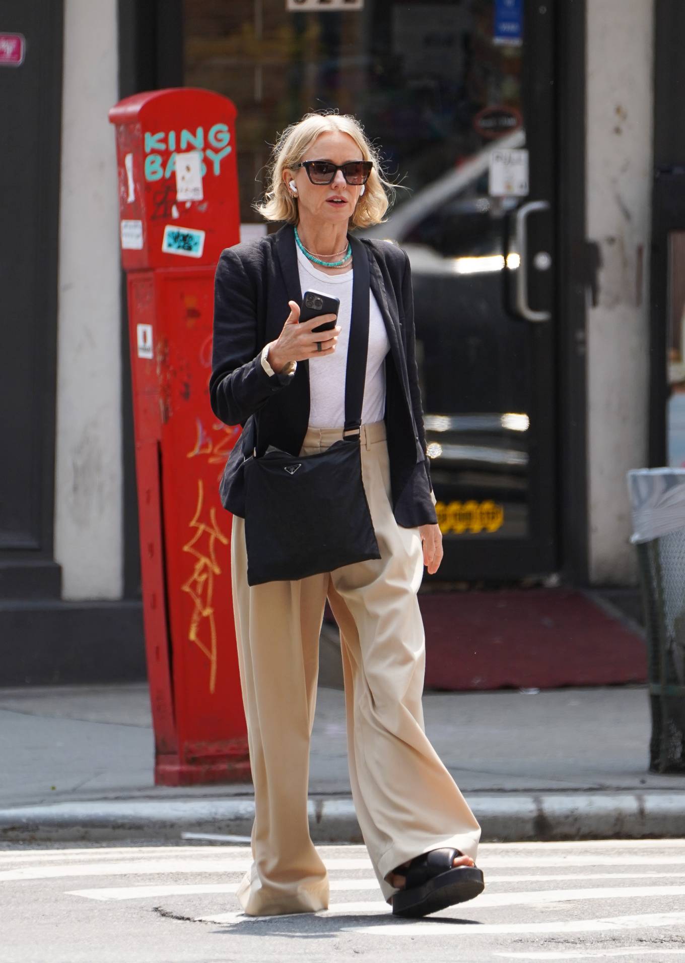 Naomi Watts 2023 : Naomi Watts – Spotted while out in New York-02