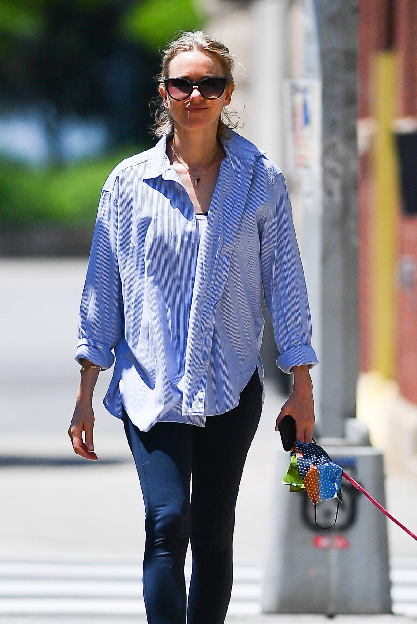 Naomi Watts 2021 : Naomi Watts – walks her dog Izzy in New York City-03