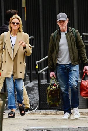 Naomi Watts - With Billy Crudup step out in New York