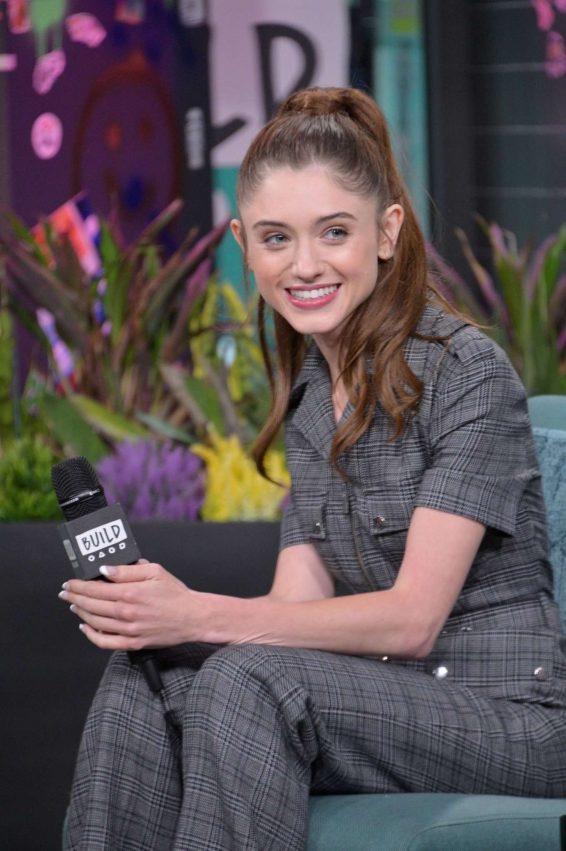Natalia Dyer - AOL Build in NYC