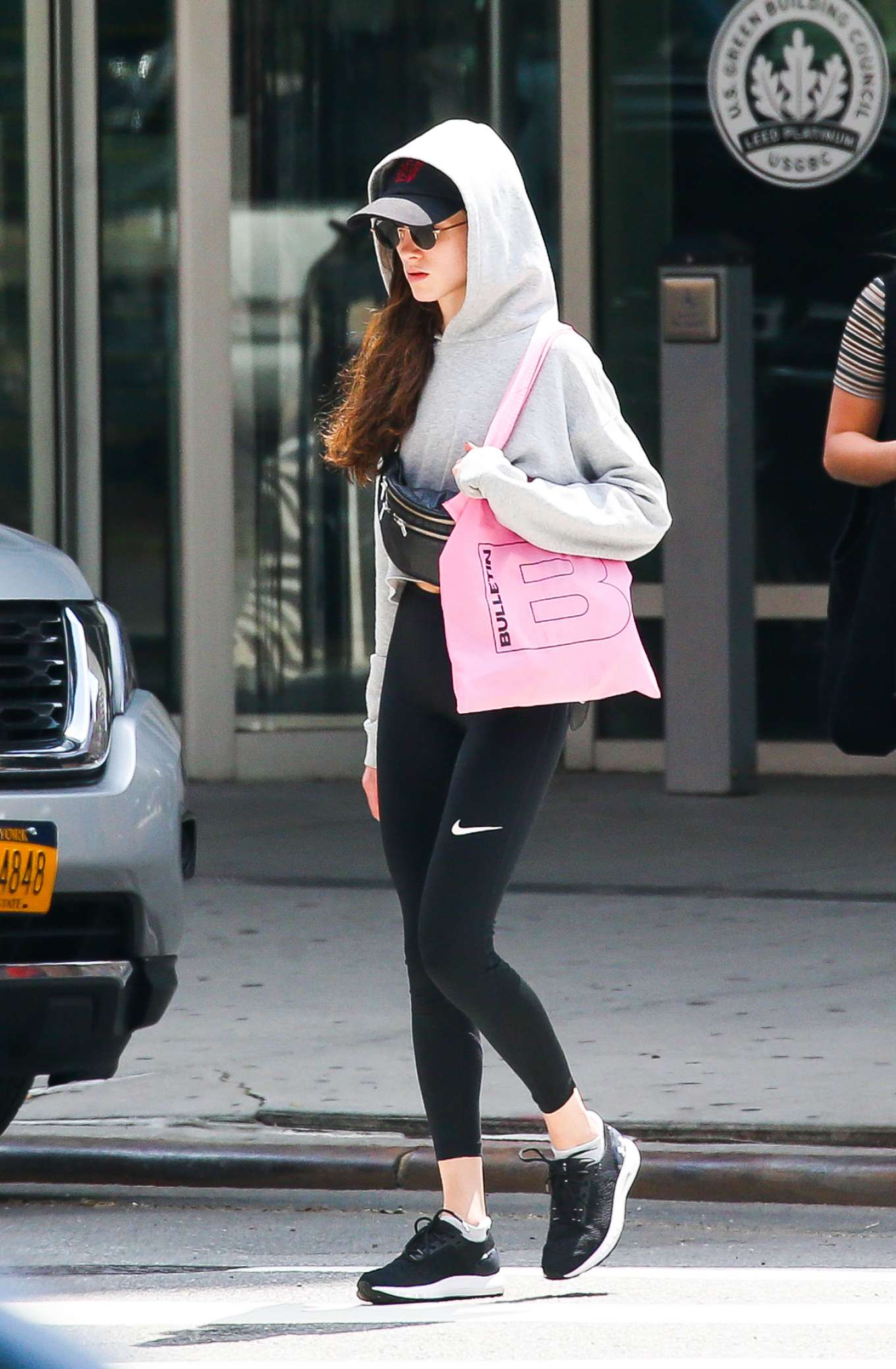 Natalia Dyer in Spandex â€“ Out in New York